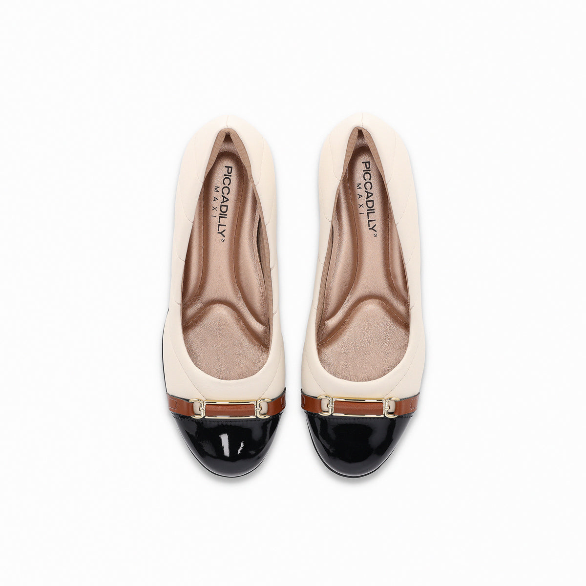 Zapato Mujer Negro/Crema Beth 93 Piccadilly