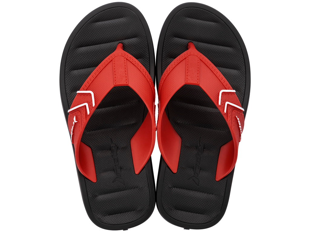Sandalia Niño Negro/Rojo Free Rider