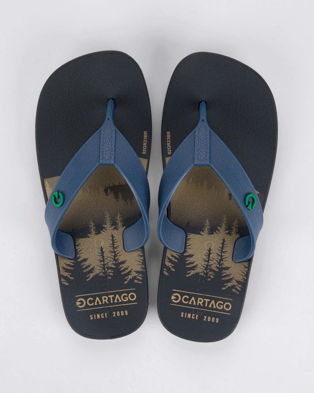 Sandalia Infantil Azul Atlanta Cartago