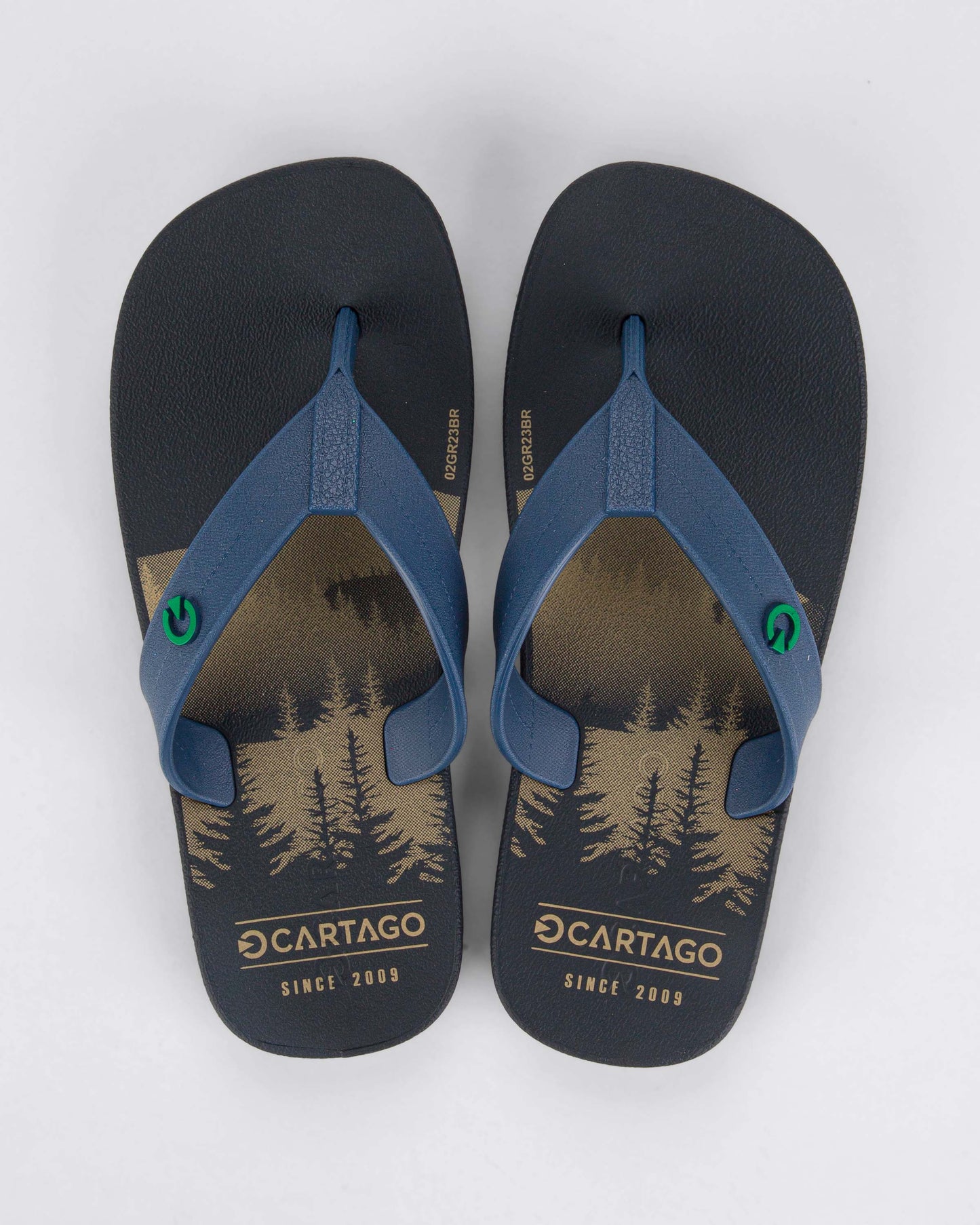 Sandalia Infantil Azul Atlanta Cartago