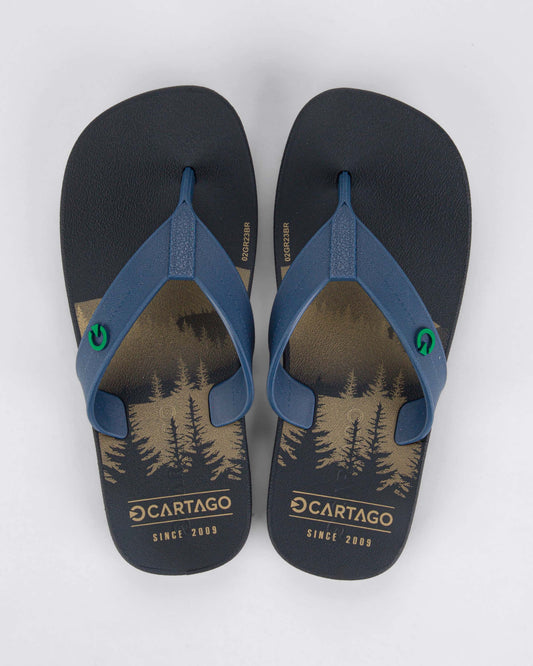 Sandalia Infantil Azul Atlanta Cartago