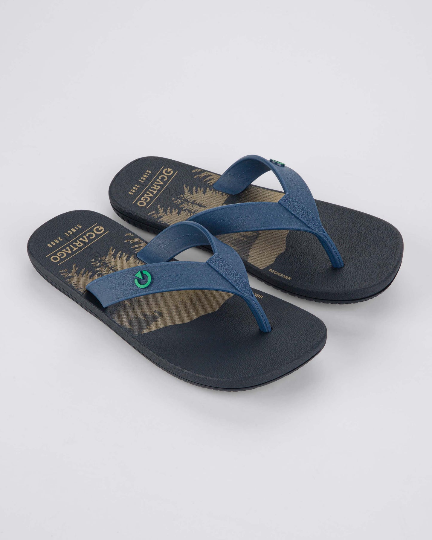 Sandalia Infantil Azul Atlanta Cartago