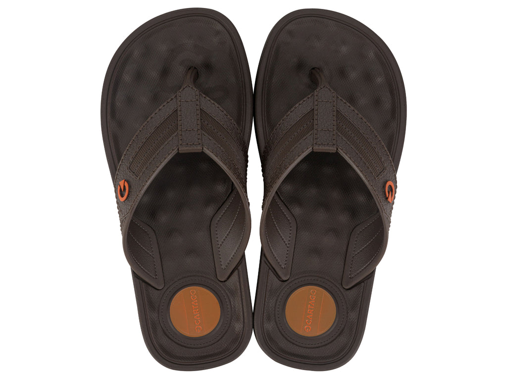 Sandalia Niño Naranja/Marrón Alabama Cartago