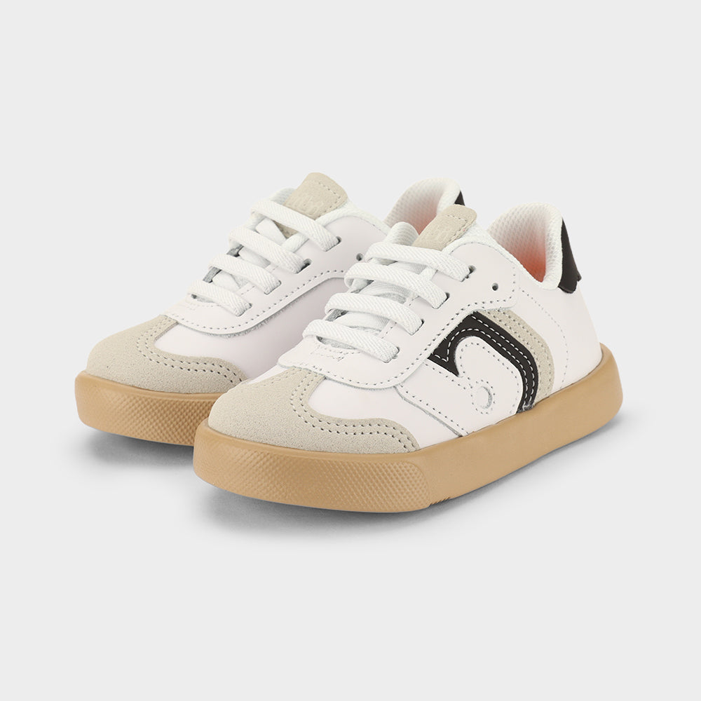 Zapatilla Infantil Blanco/Negro Agility 2 Bibi