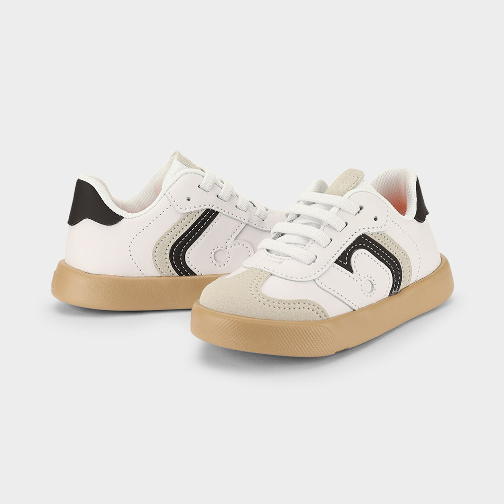 Zapatilla Infantil Blanco/Negro Agility 2 Bibi