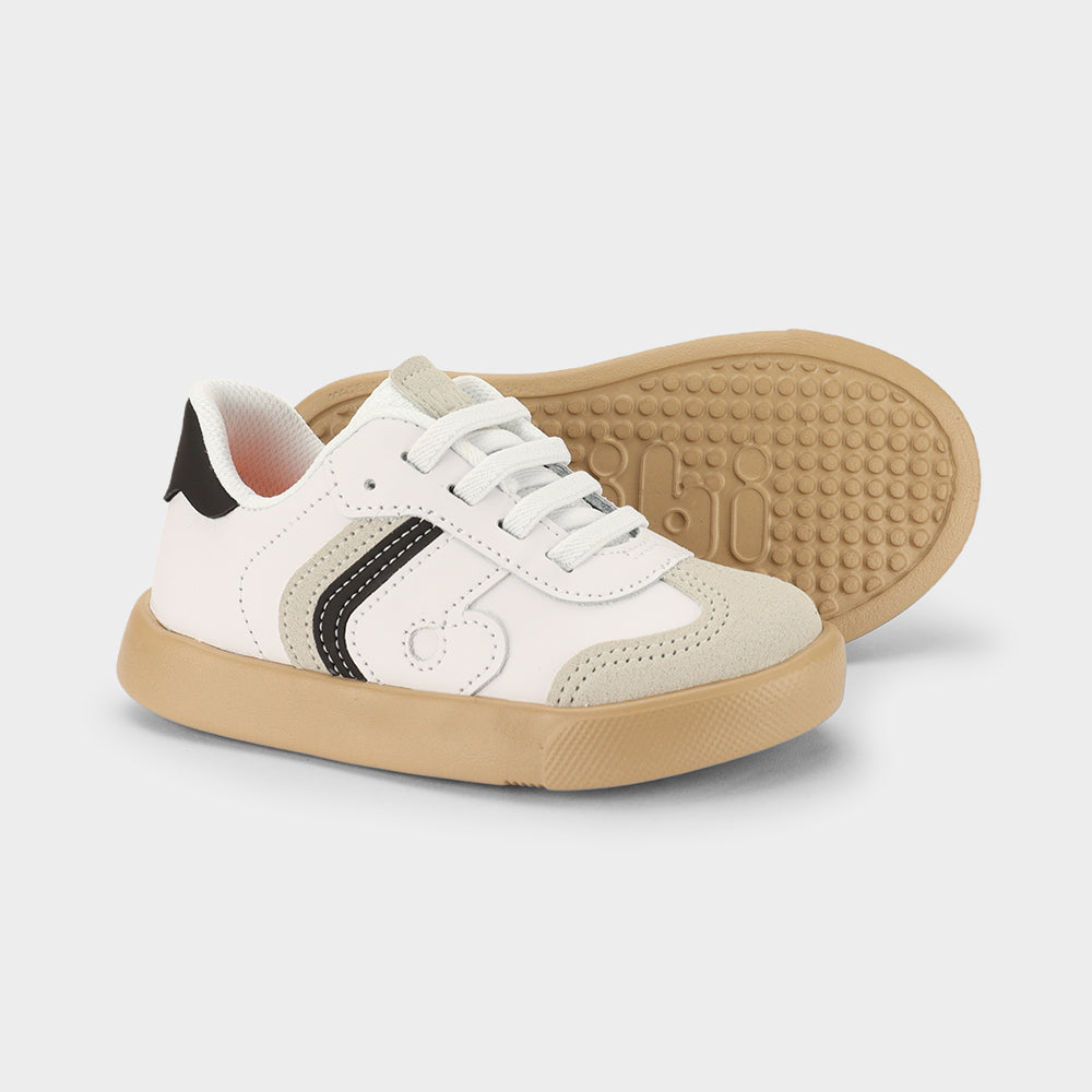 Zapatilla Infantil Blanco/Negro Agility 2 Bibi