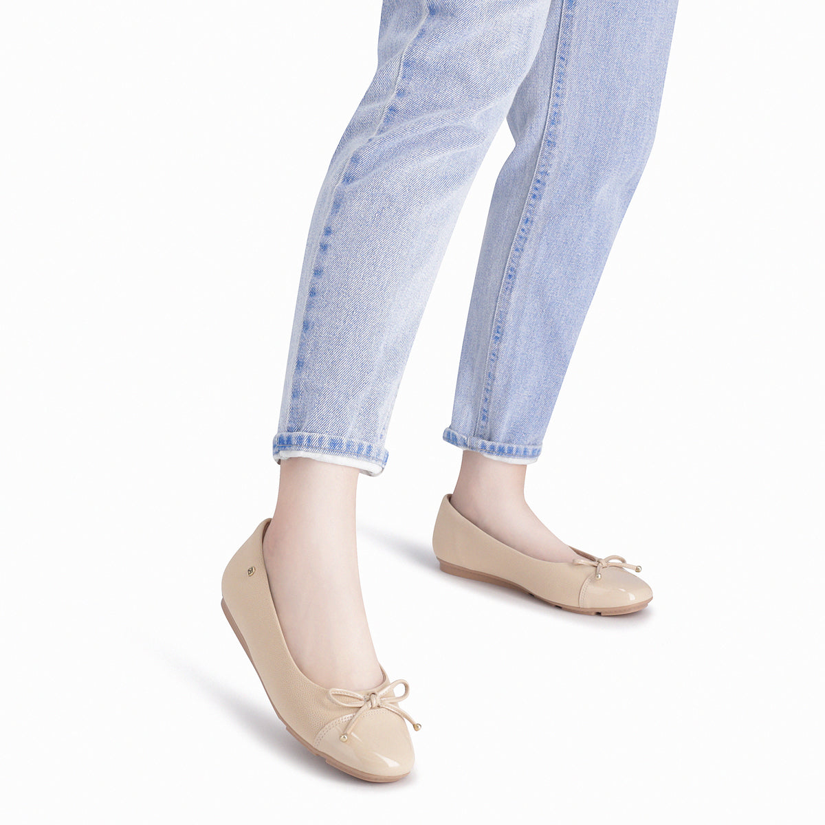 Ballerina Mujer Café Claro Michelle Piccadilly