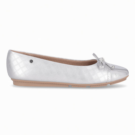 Ballerina Mujer Plateado Michelle Piccadilly