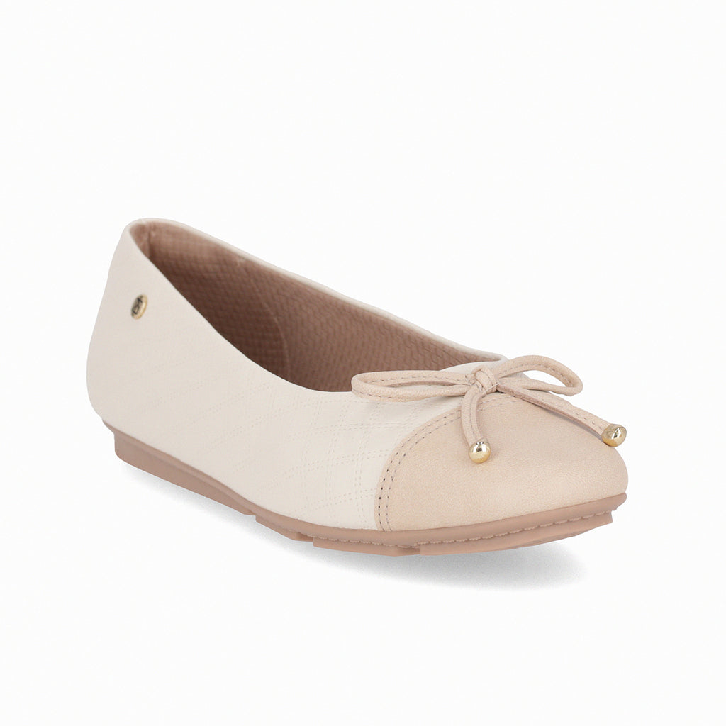 Ballerina Mujer Café/Crema Michelle Piccadilly