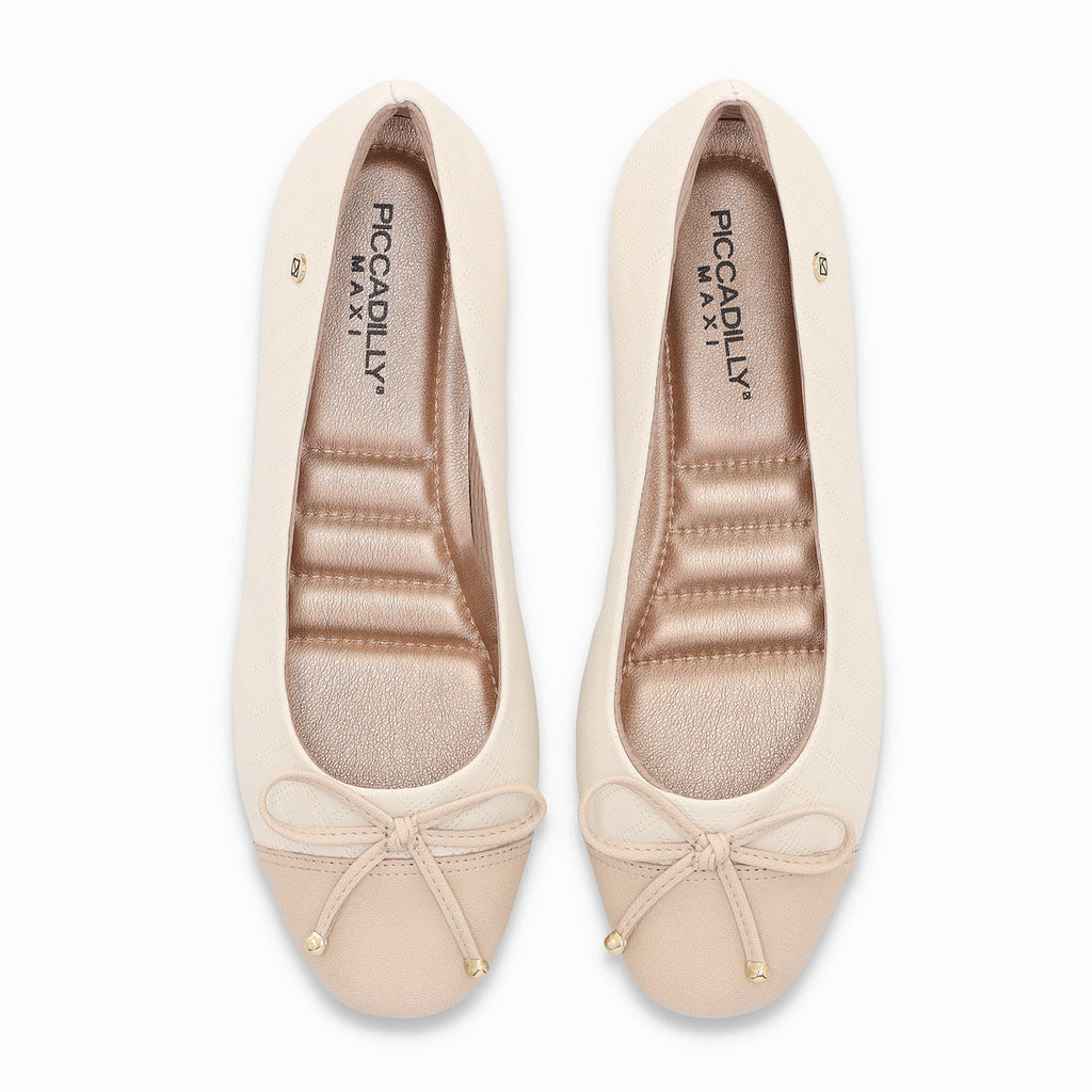 Ballerina Mujer Café/Crema Michelle Piccadilly