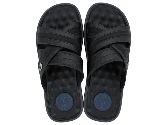 Sandalia Hombre Negro Alabama Slide Cartago