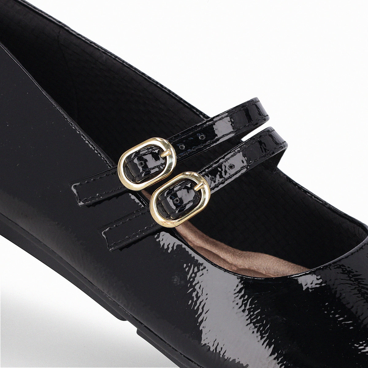 Ballerina Mary Jane Mujer Negro Michelle Piccadilly