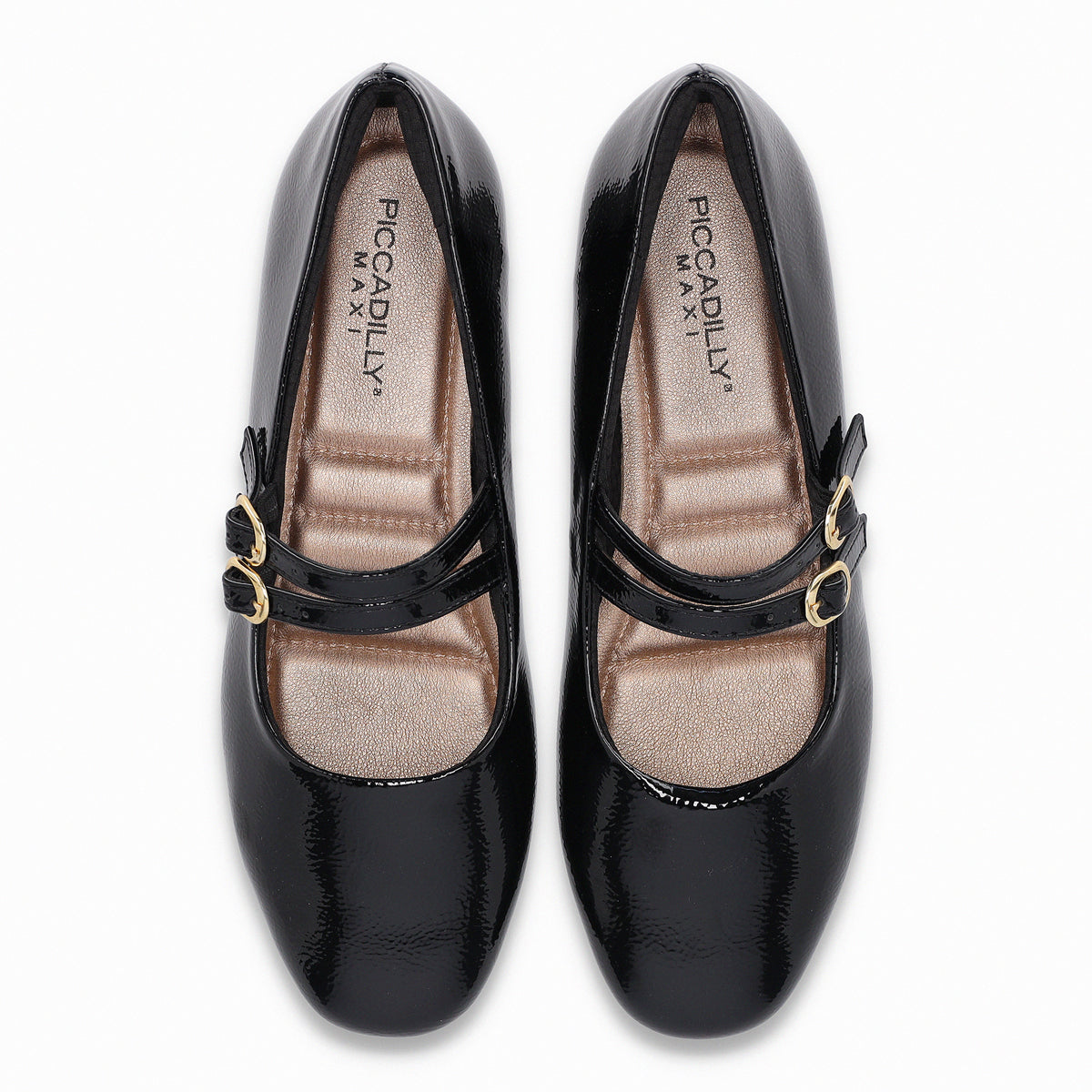 Ballerina Mary Jane Mujer Negro Michelle Piccadilly