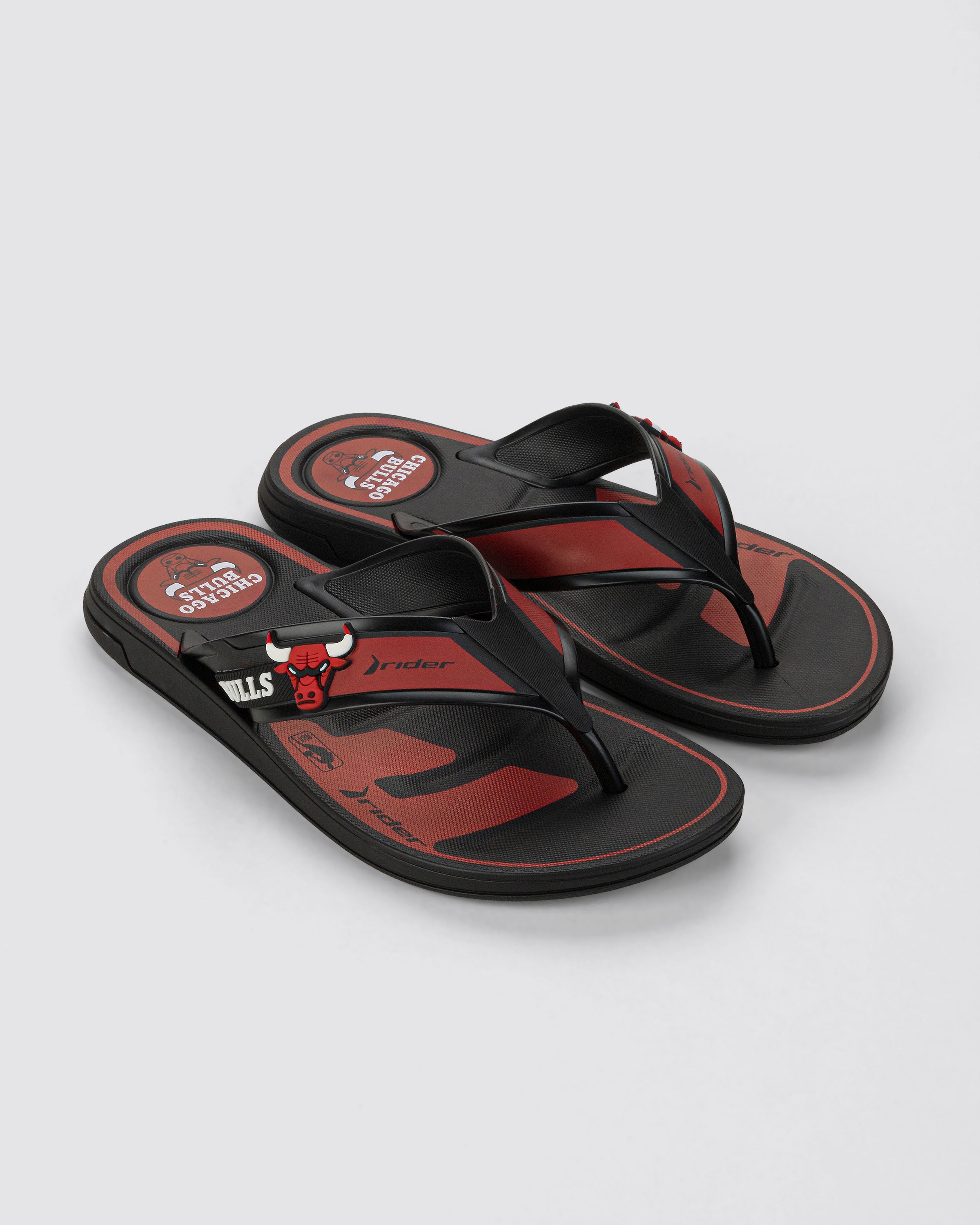 Sandalia Hombre Negro Bulls 93 NBA