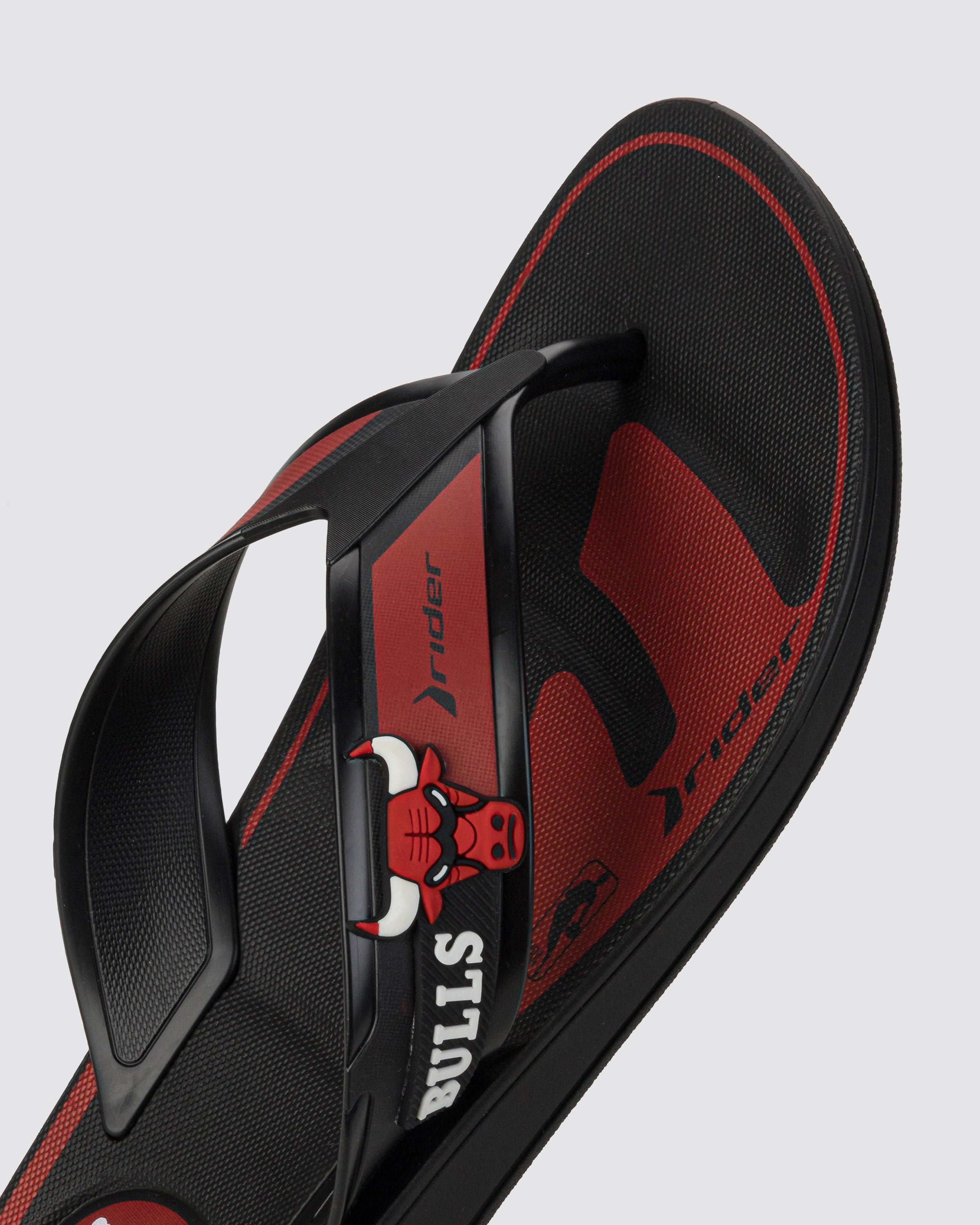 Sandalia Hombre Negro Bulls 93 NBA