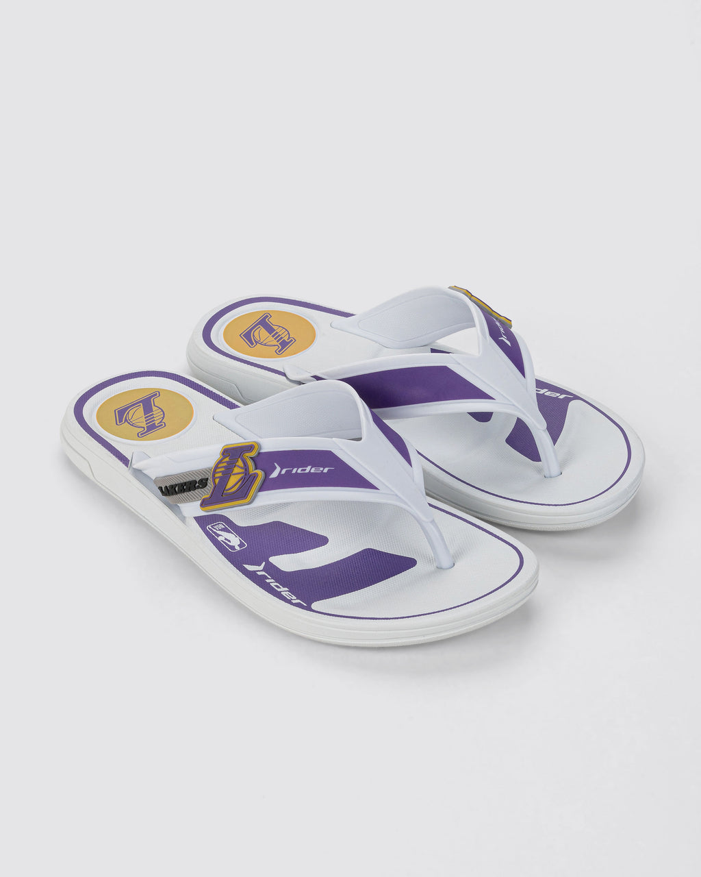 Sandalia Hombre Blanco/Violeta Lakers NBA