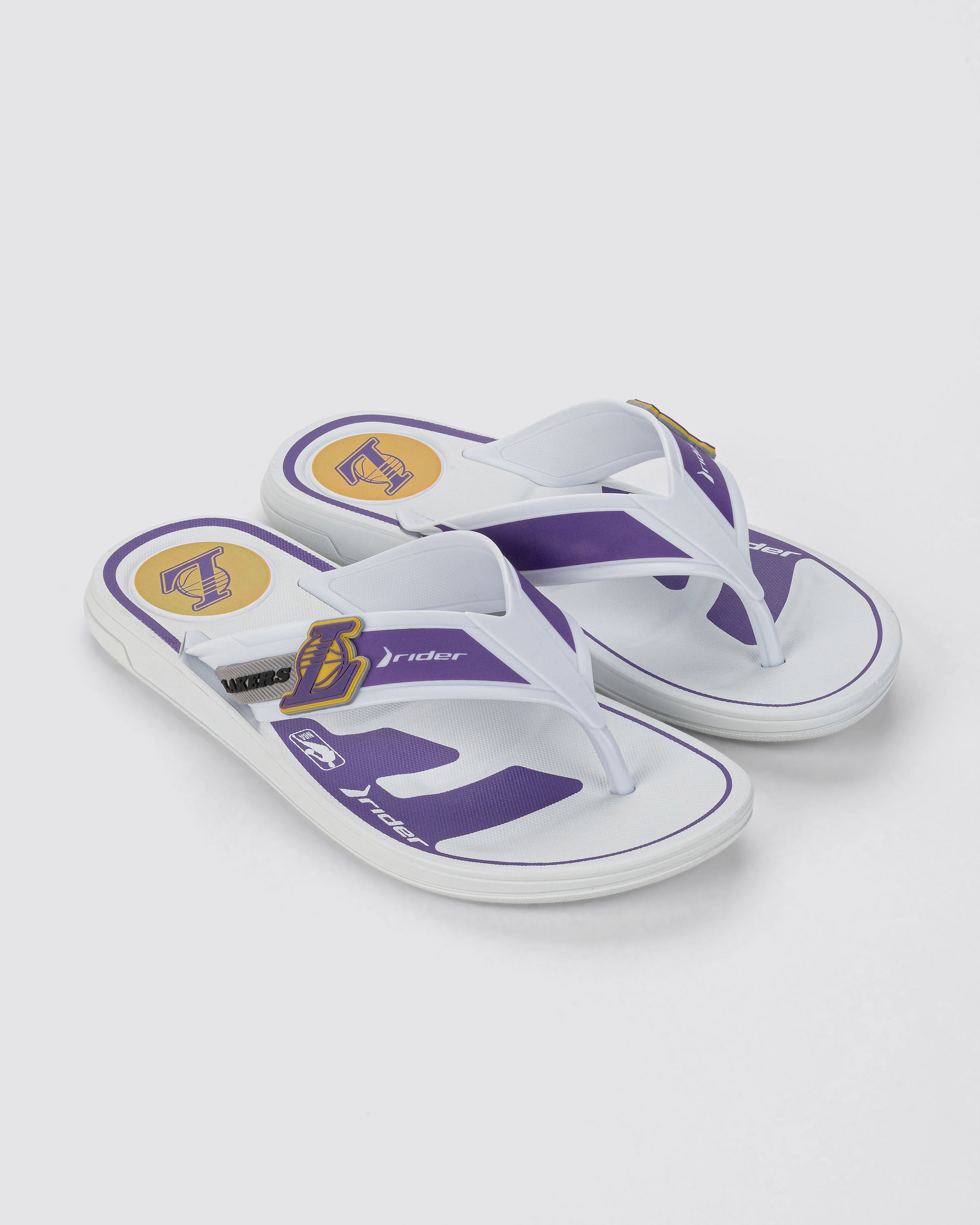 Sandalia Hombre Blanco/Violeta Lakers NBA