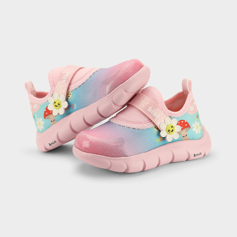 Zapatilla Bebé Rosado Energy Flor Bibi
