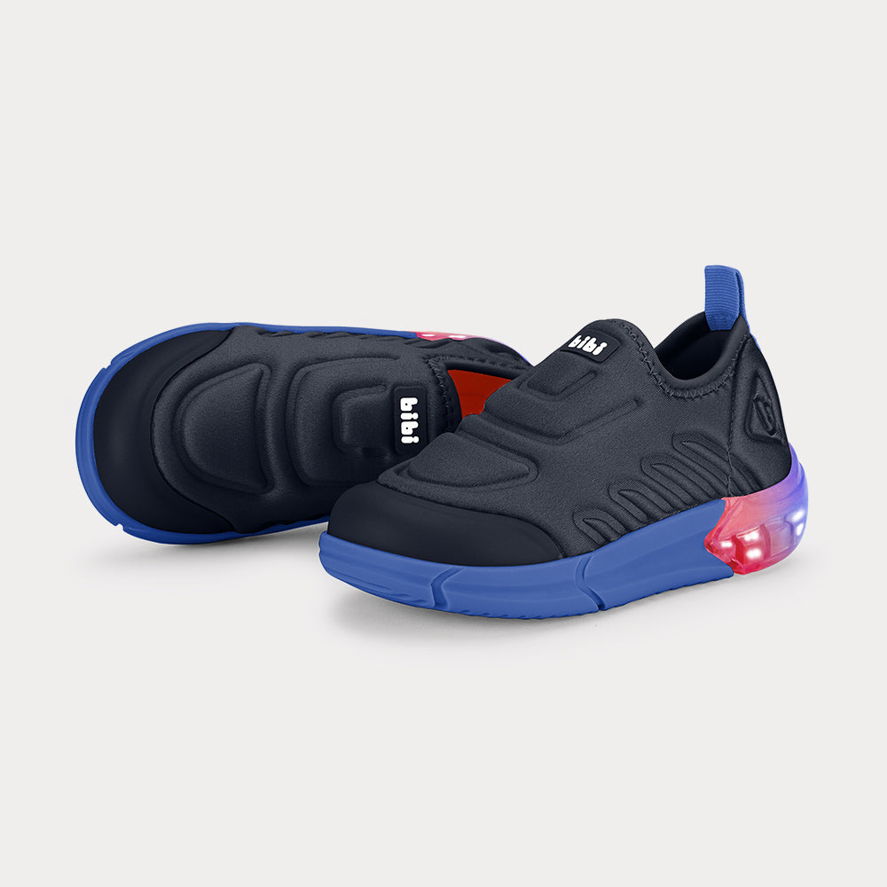 Zapatilla Infantil Azul Marino Space Bibi