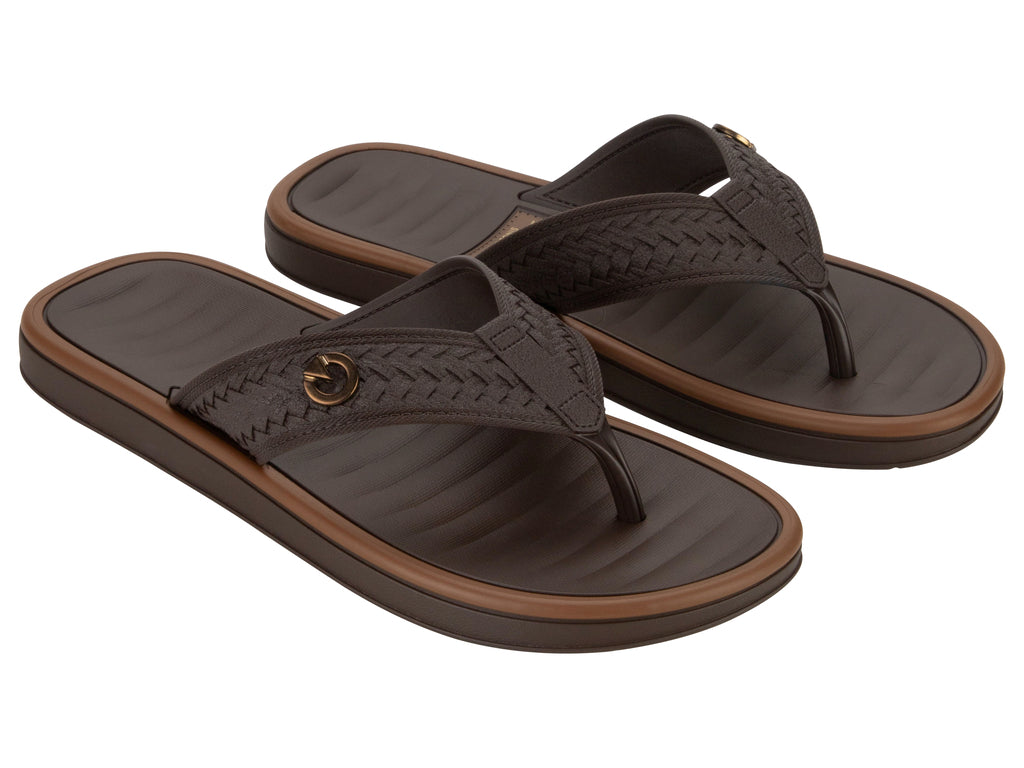 Sandalia Hombre Café Coimbra Cartago