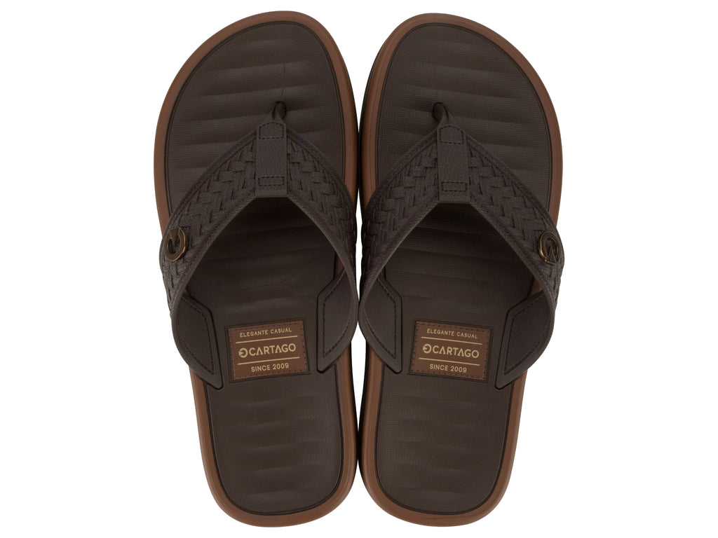 Sandalia Hombre Café Coimbra Cartago
