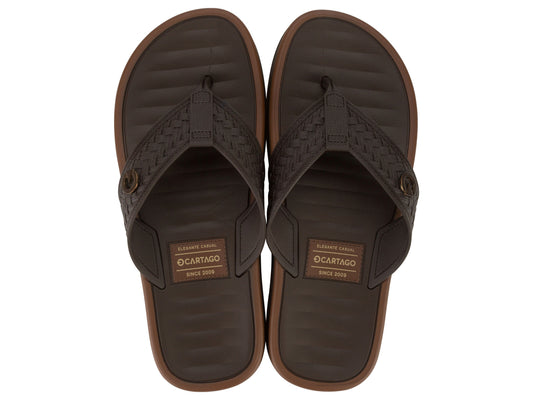 Sandalia Hombre Café Coimbra Cartago