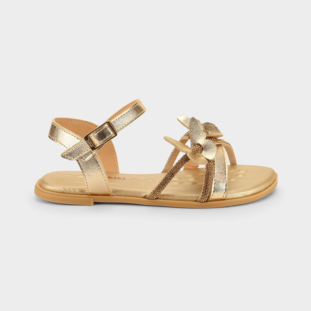 Sandalia Infantil Dorado Shine 921 Bibi
