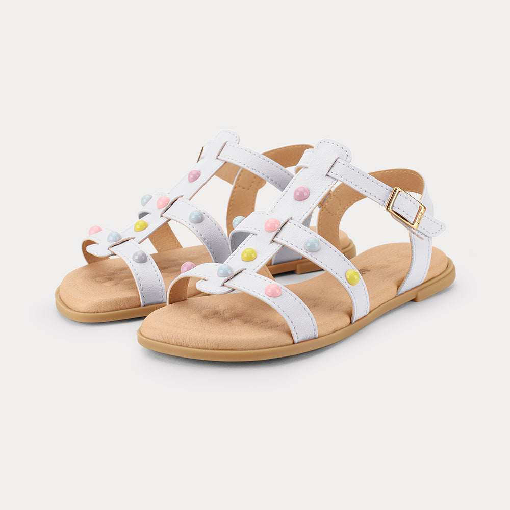 Sandalia Infantil Blanco Shine 921 Bibi