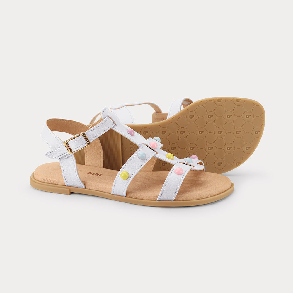 Sandalia Infantil Blanco Shine 921 Bibi