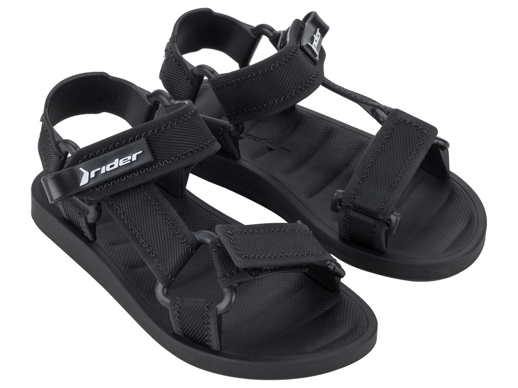 Sandalia Infantil Negro Free Papete Rider