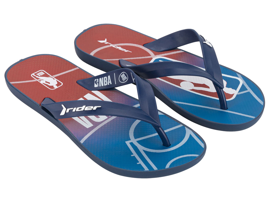 Sandalia Hombre Azul/Rojo Feel NBA