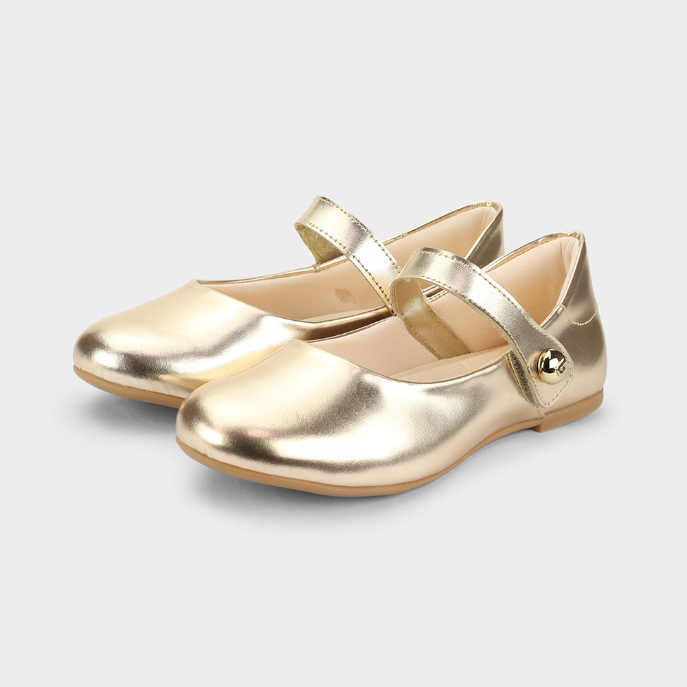 Ballerina Infantil Dorado Basica/Brillo Bibi