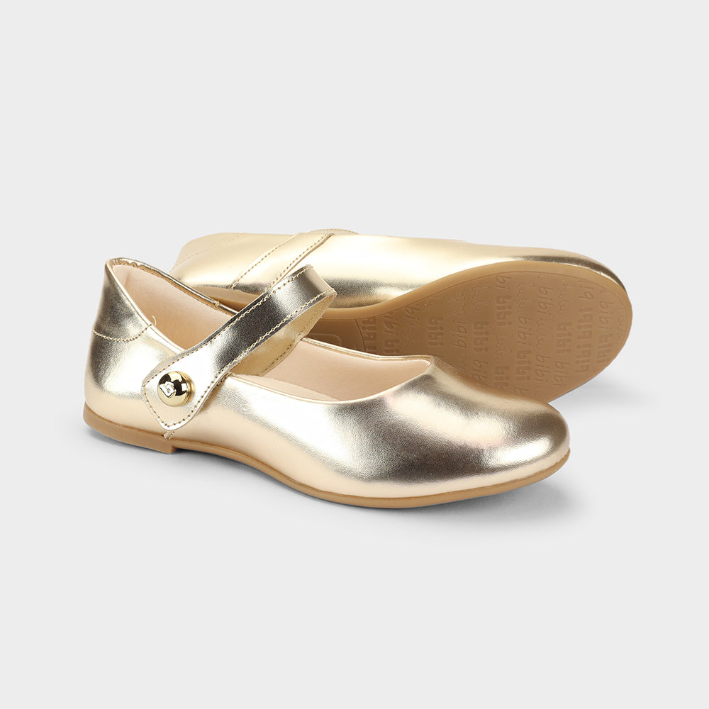 Ballerina Infantil Dorado Basica/Brillo Bibi