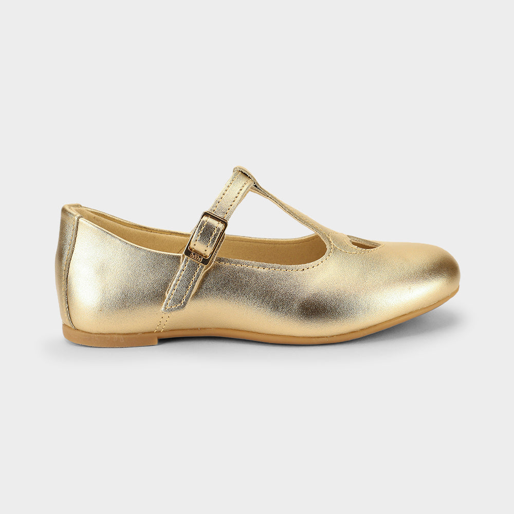 Ballerina Infantil Dorado Basica Bibi