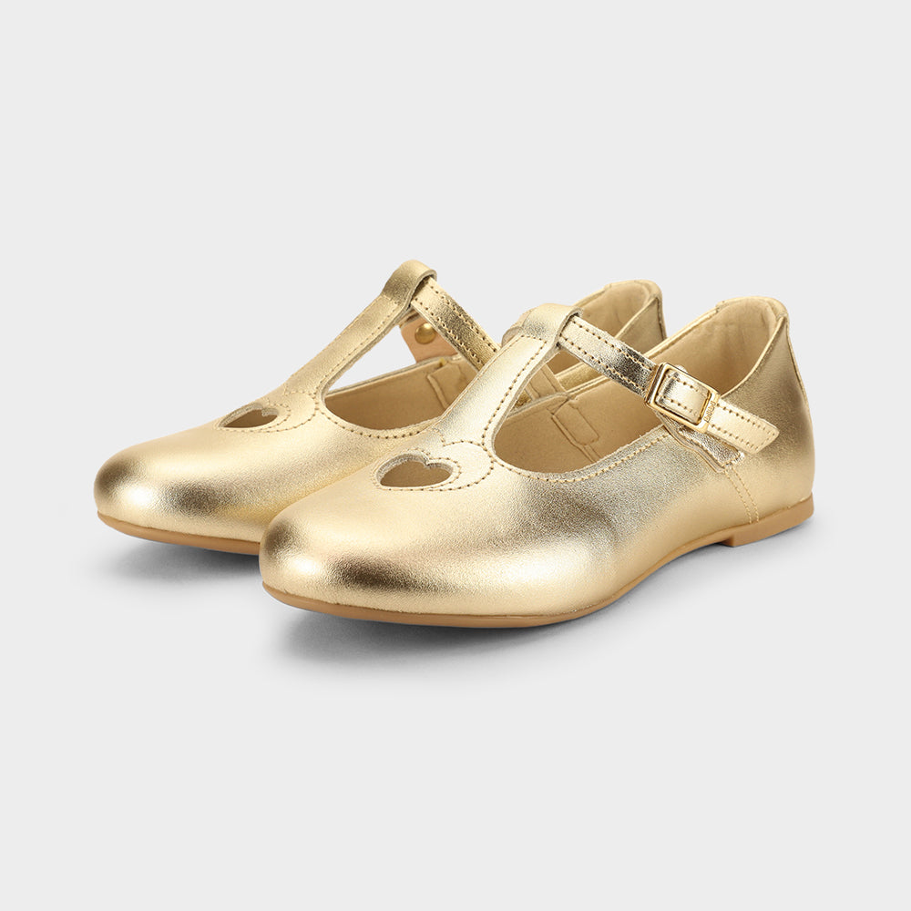 Ballerina Infantil Dorado Basica Bibi