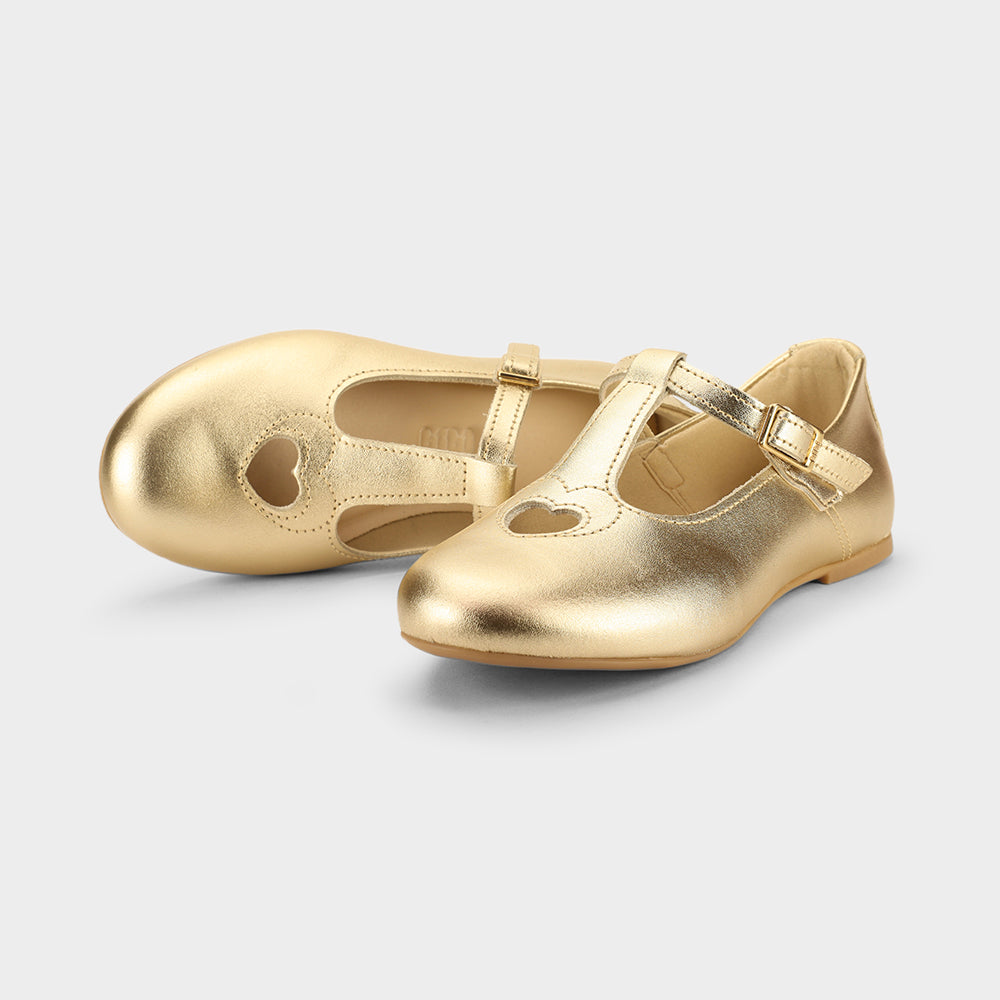 Ballerina Infantil Dorado Basica Bibi