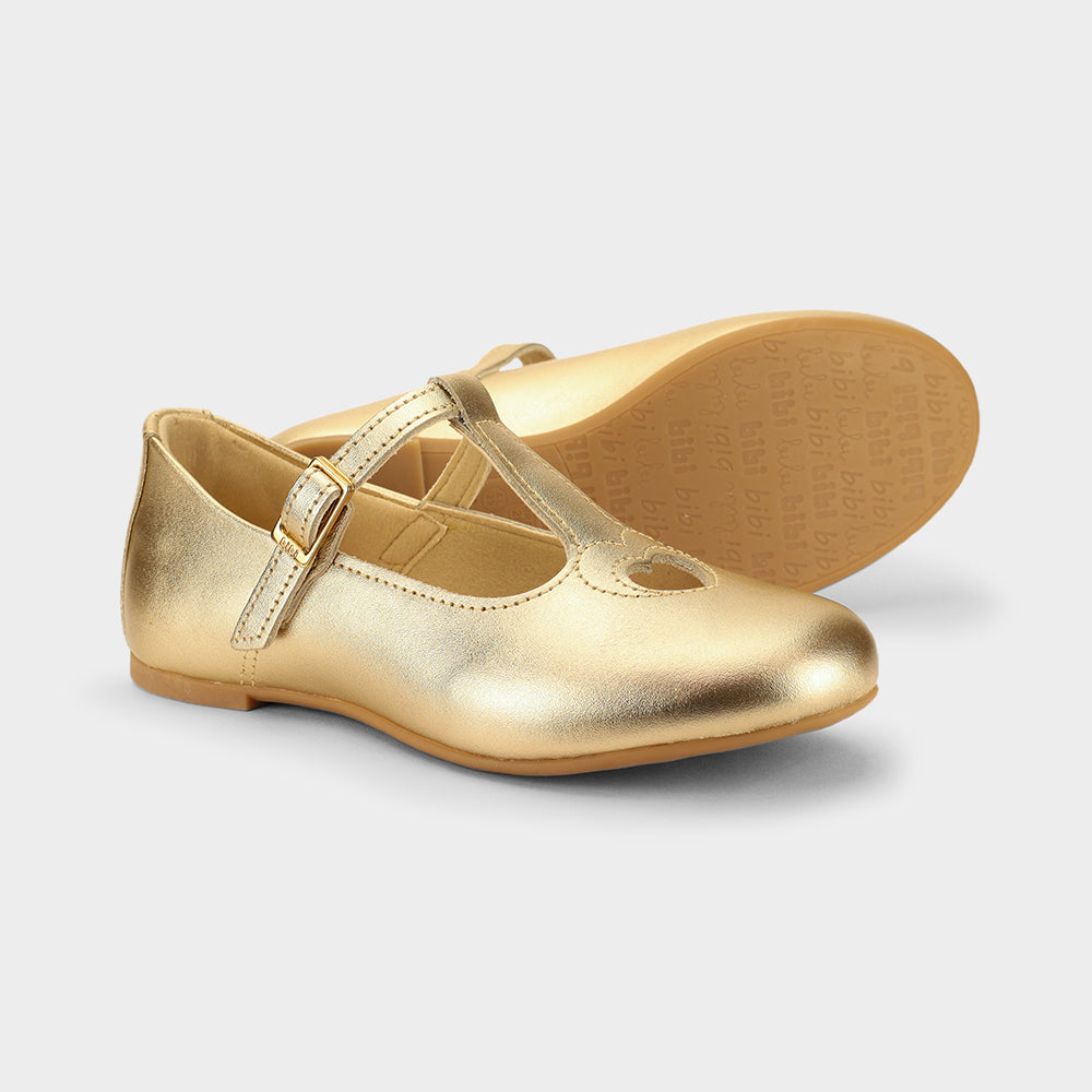 Ballerina Infantil Dorado Basica Bibi