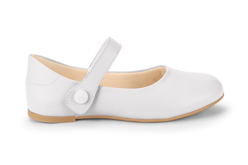 Ballerina Infantil Blanco Basica BIbi