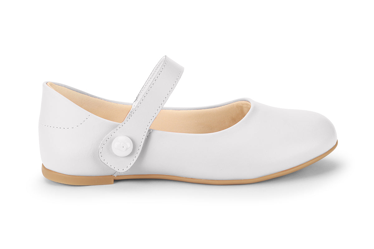 Ballerina Infantil Blanco Basica BIbi