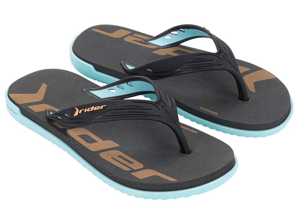 Sandalia Infantil Azul/Negro RW Rider