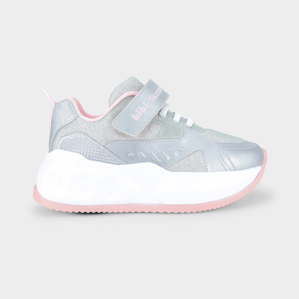 Zapatilla Infantil Palteado con Ruedas Skatenis Bibi