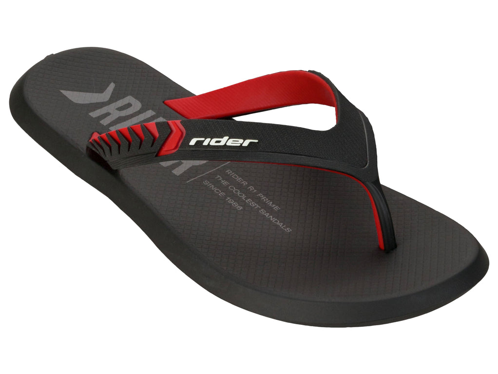 Sandalia Hombre Negro/Rojo R1 Prime Rider