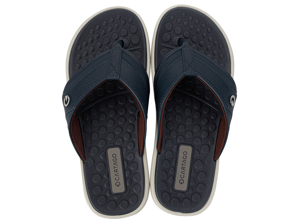 Sandalia Hombre Gris/Azul Veneto III Cartago