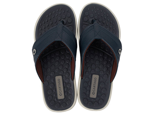 Sandalia Hombre Gris/Azul Veneto III Cartago