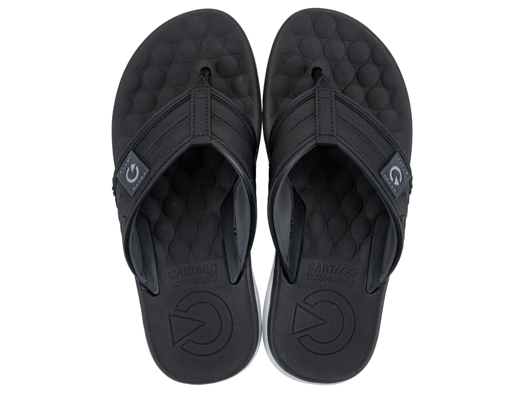 Sandalia Hombre Negro Sintra Cartago