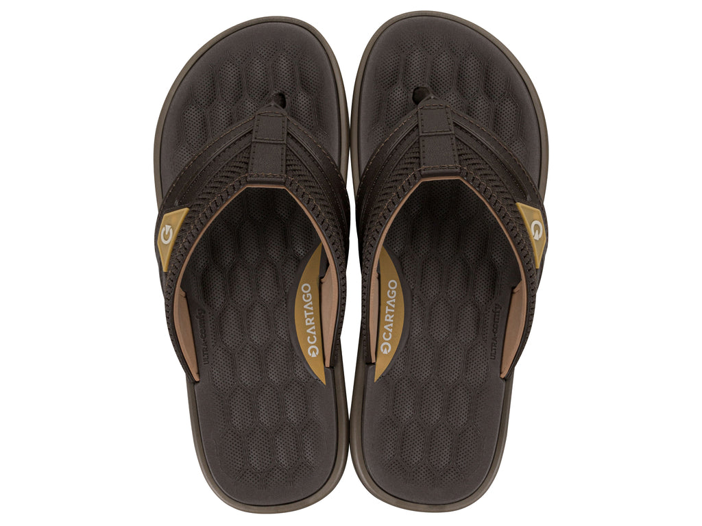 Sandalia Hombre Marrón Malta V Cartago