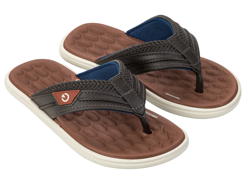 Sandalia Infantil Beige/Café Malta Cartago