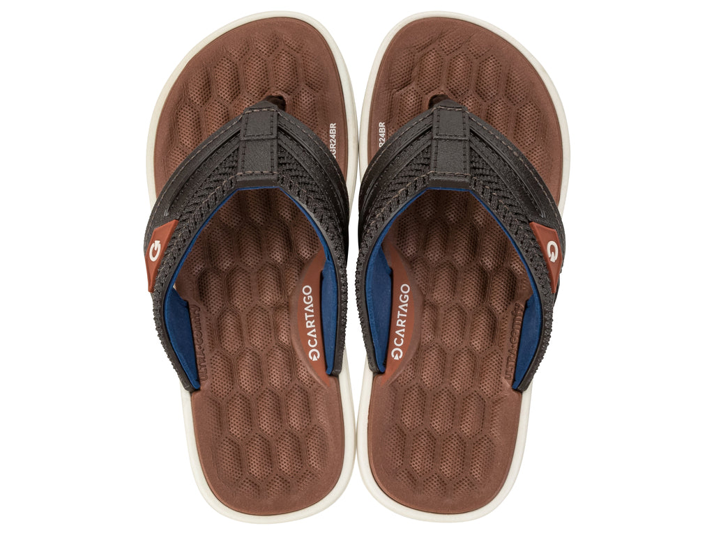 Sandalia Infantil Beige/Café Malta Cartago