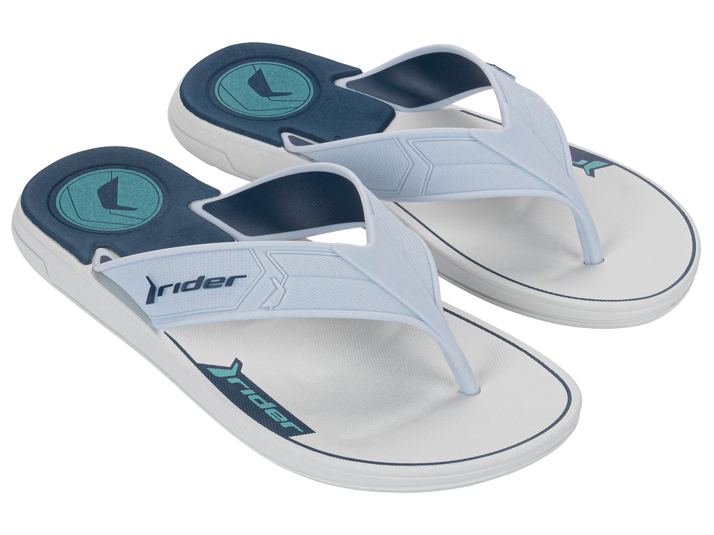 Sandalia Hombre Blanco/Azul Start III Rider