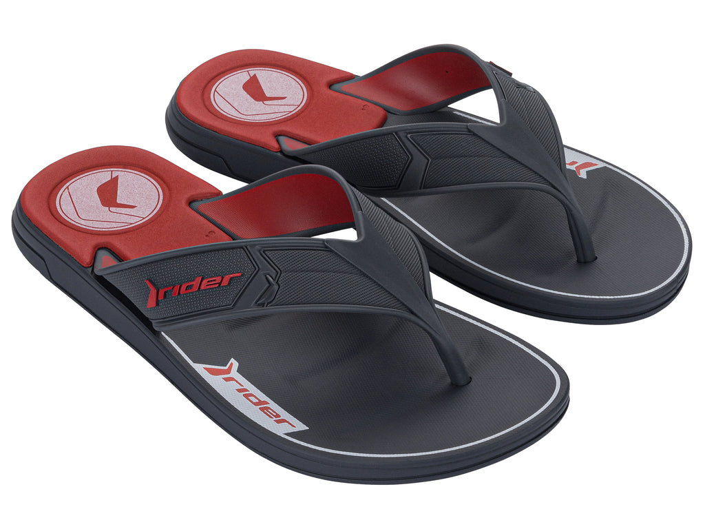Sandalia Hombre Gris/Rojo Start III Rider